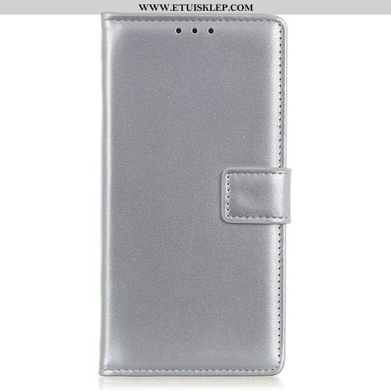Etui Folio do OnePlus Nord CE 2 5G Odcisk Palca Z Imitacji Skóry